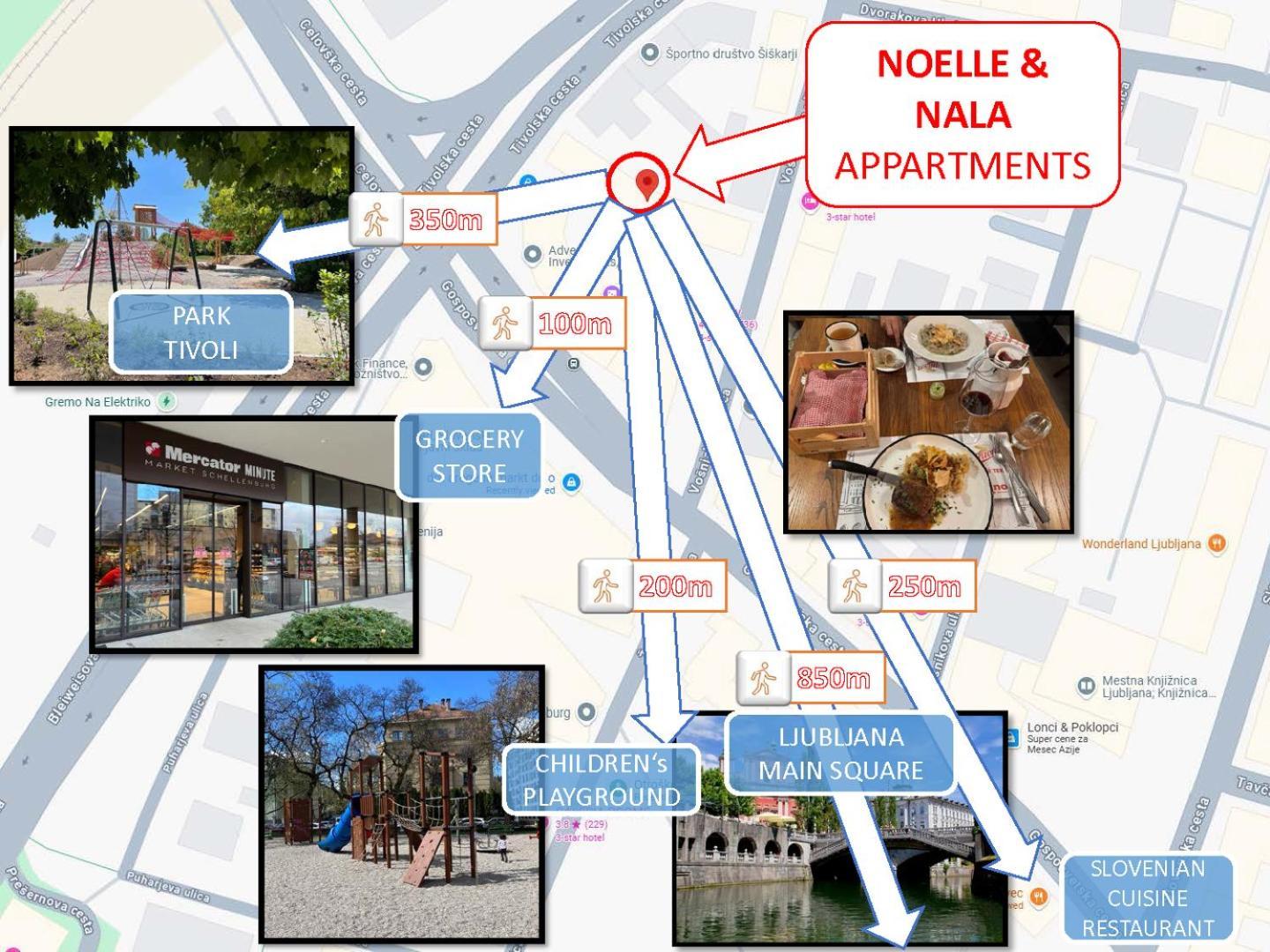 Noelle Apartment Ljubljana Bagian luar foto